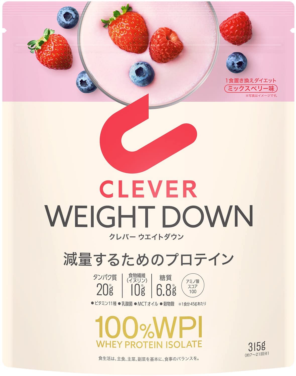 CLEVER WEIGHT DOWNのプロテイン画像